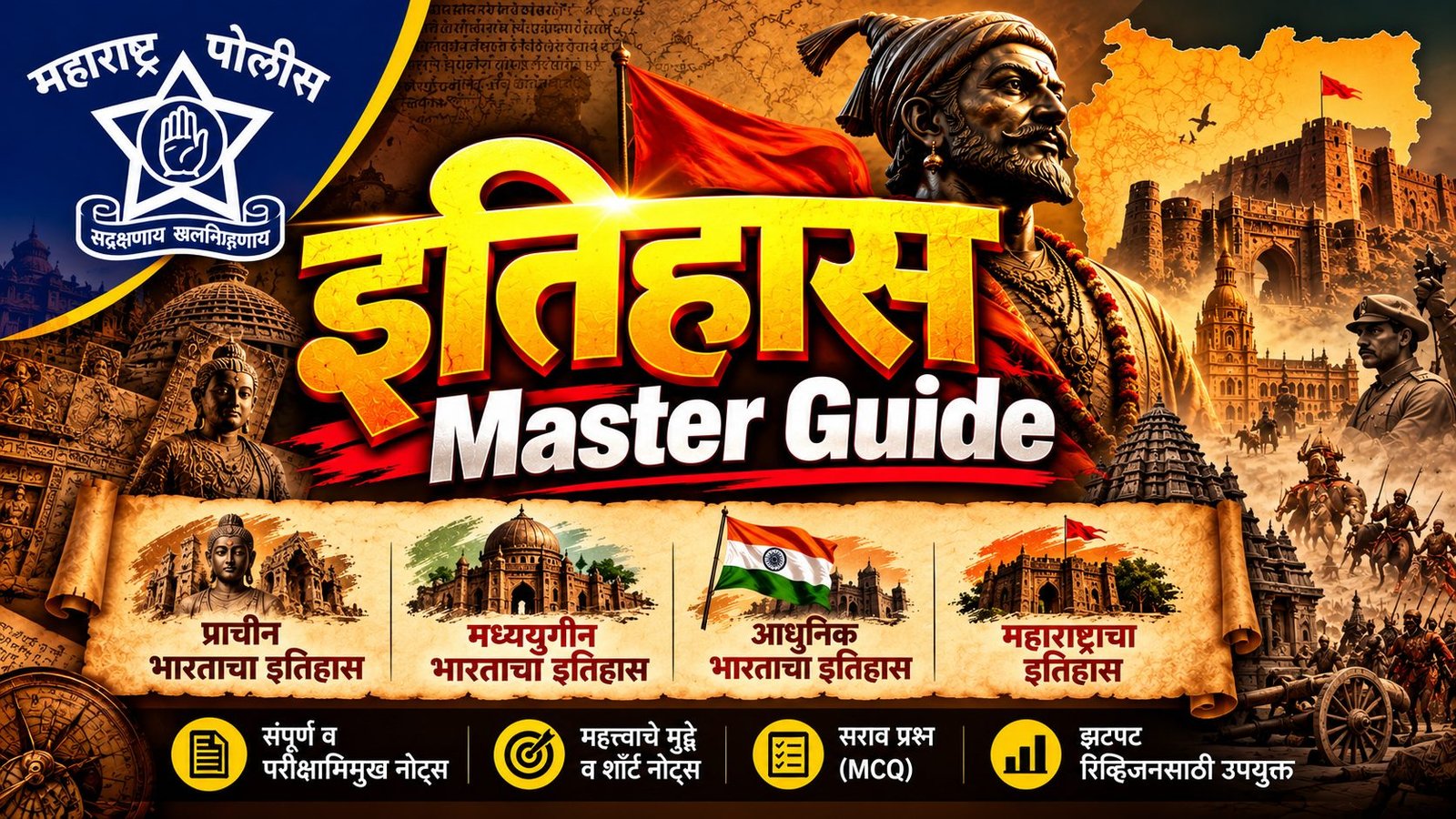 💠इतिहास Master Guide